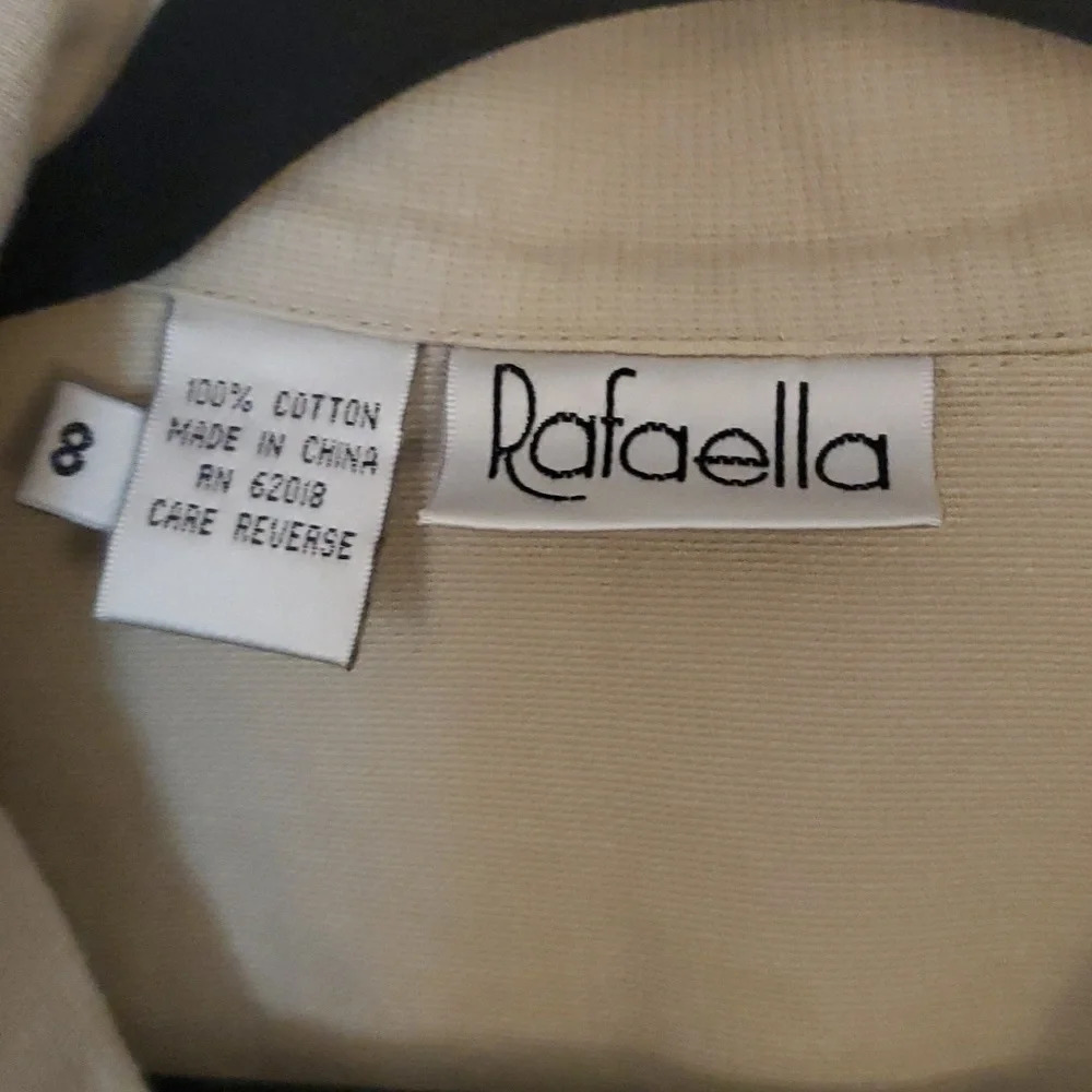 Rafaella Womens Zipper Up Jacket - Picture 2 of 9
